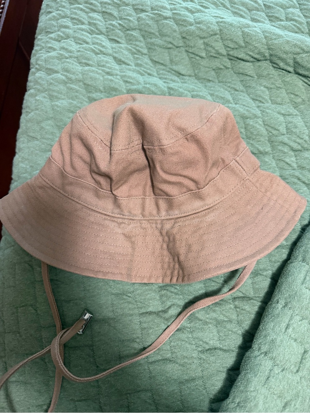 Wilfred Sand Beige Cotton Bucket Hat